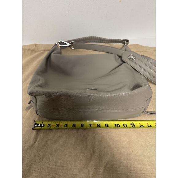 Botkier Shoulder Bag Womens Large Slouchy Hobo Purse Silver Hardware Leather - Picture 15 of 16